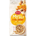 Emco Mysli na zdraví medové s ořechy 750 g – Zboží Dáma
