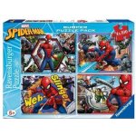 Ravensburger 4x100 Spiderman 100 dílků – Zboží Mobilmania