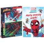 CLEMENTONI Svítící Marvel: Spiderman 104 dílků – Zboží Mobilmania