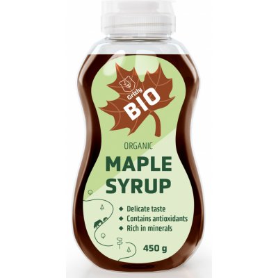 GRIZLY Javorový sirup BIO 250 ml – Zbozi.Blesk.cz