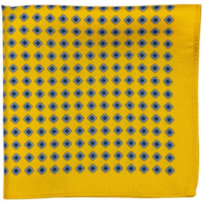 Bubibubi hedvábný kapesníček do saka Salento žlutý – Zboží Dáma