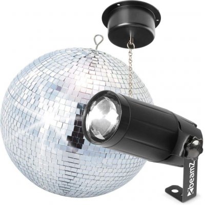 BeamZ MB30 Set disco koule s motorkem a reflektorem – Zboží Dáma