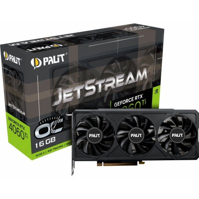 Palit GeForce RTX 4060 Ti JetStream OC 16GB GDDR6 NE6406TU19T1-1061J – Hledejceny.cz