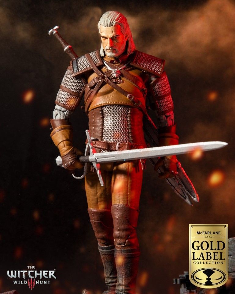 McFarlane Toys The Witcher Geralt 18 cm Gold Label Collection