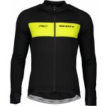 Scott Shirt RC Warm dlouhý rukáv black/sulpur yellow pánský – Zboží Dáma