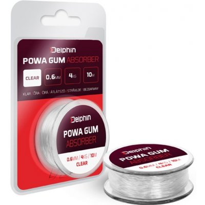 Delphin POWA GUM Absorber clear 10 m 0,6 mm 4 kg