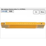 Vorel Metr skládací 2 m dřevěný žlutý – Hledejceny.cz