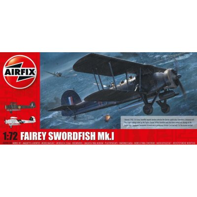 Sword Airfix Classic Kit letadlo A04053B Fairey fish Mk.I CF30-A04053B 1:72 – Zboží Mobilmania