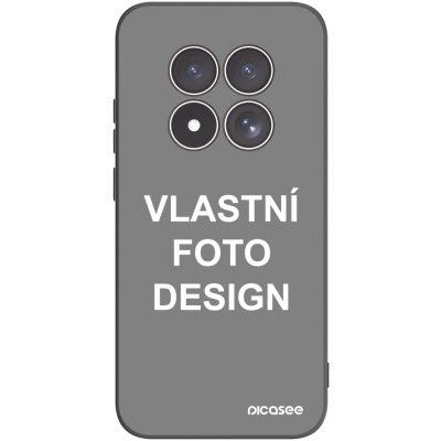 Picasee silikonový černý obal pro Xiaomi Redmi Note 15 Pro 5G - Vlastní design/motiv – Zboží Živě