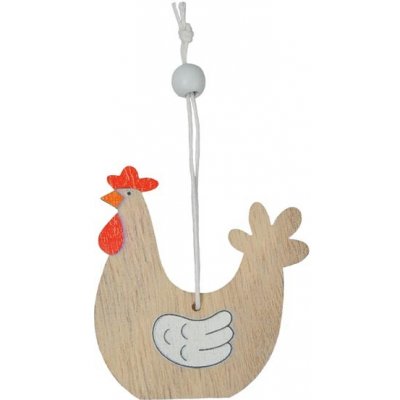 MFP 2221563 Slepice závěs 6,5cm hnědá – Hledejceny.cz
