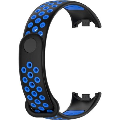 Drakero Silikonový řemínek performance pro Mi Band 8 černo-modrý 20023 – Zboží Živě