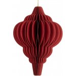 Červená vánoční ozdoba z papíru Harmonic III 10 cm – Hledejceny.cz