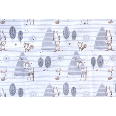 Scarlett mantinel Srneček šedá 4-dílný – Zboží Dáma