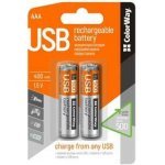 ColorWay AAA 400mAh 2ks CW-UBAAA-01 – Zboží Mobilmania