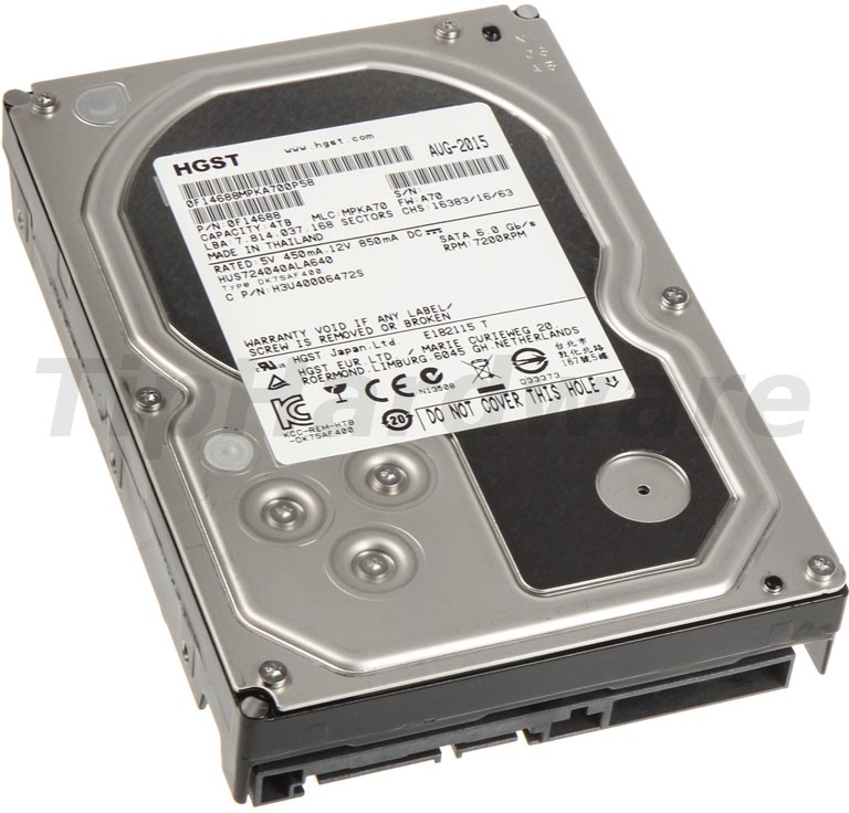 HGST TDSourcing Deskstar 7K4000 HDS724040ALE640 - Hard drive - 4 TB --