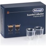 De'Longhi Sklenice na kávu a čaj 6 x 90 ml – Zboží Mobilmania