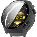 VSECHNONAMOBIL 128817 PC FULL COVER Plastový kryt se sklem pro Huawei Watch GT 6 Pro 46mm černý – Zboží Živě