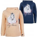 HKM Mikina Horse Spirit deep modrá – Zboží Dáma