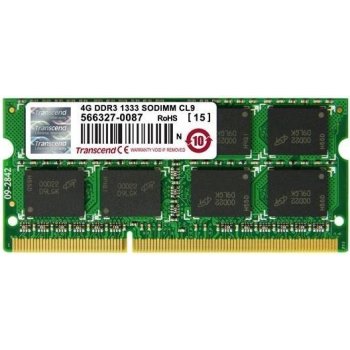 Transcend SODIMM DDR3 4GB 1333MHz CL9 JM1333KSN-4G