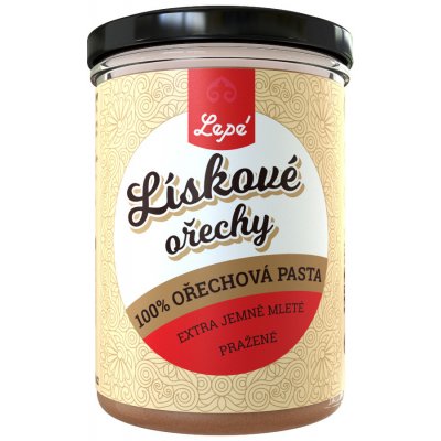 Lepé Lískové ořechy 100% ořechový krém 400 g – Zboží Mobilmania