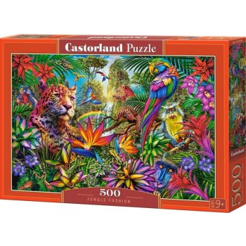 Castorland Móda džungle 500 dílků