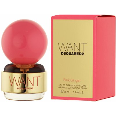 Dsquared2 Want Pink Ginger parfémovaná voda dámská 30 ml – Zboží Mobilmania