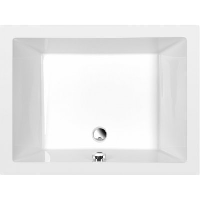 Polysan DEEP 100x75 hluboká sprchová vanička 100x75x26cm s podstavcem 72879 – Zboží Mobilmania