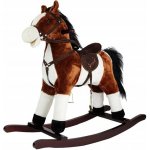 LEANToys Houpací kůň tmavě hnědý – Zboží Dáma