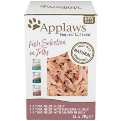 Applaws Cat Jelly Ryby 12 x 70 g
