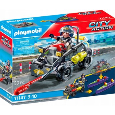 Playmobil 71147 Terénní čtyřkolka speciální jednotky – Zboží Mobilmania