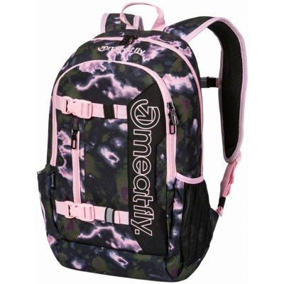 Meatfly batoh Basejumper Hibiscus Black 22 l – Hledejceny.cz