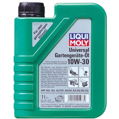 Liqui Moly 1273 Univerzální 4T olej pro zahradní techniku 10W-30 1 l – Zboží Mobilmania