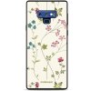 Pouzdro a kryt na mobilní telefon Pouzdro Mobiwear Glossy Samsung Galaxy Note 9 - G035G - Tenké rostlinky s květy