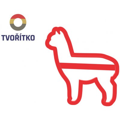 TVOŘÍTKO Lama - obrysové vykrajovátko – Hledejceny.cz