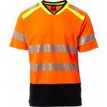 Payperwear triko Alley s vysokou viditelností oranžová fluo námořnická modrá S – Zboží Dáma