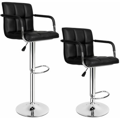 Tectake Harald 401572 2 ks černá – Zboží Dáma