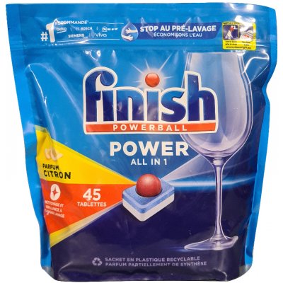 Finish Powerball All-in-1 Lemon tablety do myčky 45 ks 720 g