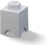 LEGO® úložný box 1 12,5 x 12,5 x 18 cm šedá – Zboží Dáma