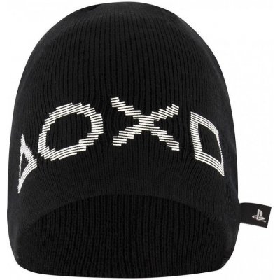 dětská zimní úpletová čepice PlayStation černá – Sleviste.cz