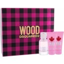 Dsquared2 Wood for Her EDT 50 ml + sprchový gel 50 ml + tělové mléko 50 ml dárková sada