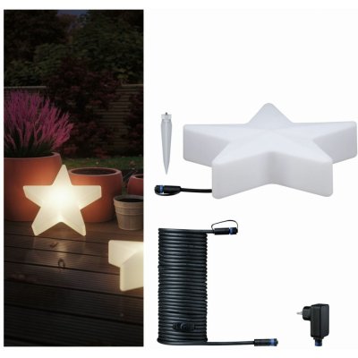PAULMANN Plug & Shine set LED světelný objekt hvězda vč. 10m-kabel a Trafo – Hledejceny.cz