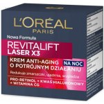 L'Oréal Paris Revitalift Laser X3 noční krém proti stárnutí pleti 50 ml – Zboží Mobilmania