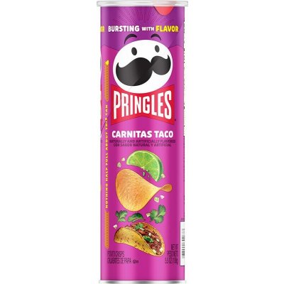 Pringles Carnitas Taco bramborové chipsy s příchutí mexických masových tacos 158 g – Zboží Dáma