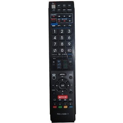 Dálkový ovladač Delta Sharp AQUOS LED/LCD/HDTV/3D TV univerzální – Zbozi.Blesk.cz