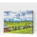 Gario Malování podle čísel Vysoké Tatry Rozměry 40 x 30 cm Rámování Pouze srolované plátno – Zbozi.Blesk.cz