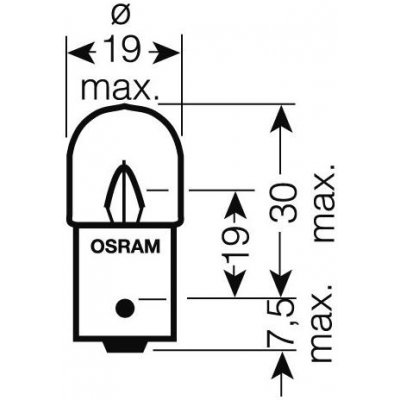 Osram Standard R10W BA15s 24V 10W 10ks