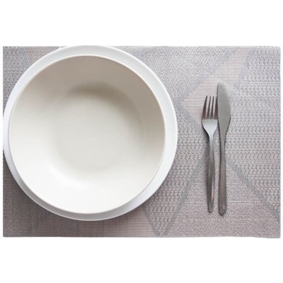 Jahu collections prostírání Deluxe Isabela světle šedá 30x45cm – Zboží Dáma