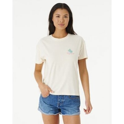 Rip Curl THE TROPICS RELAXED TEE Bone – Sleviste.cz