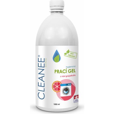 CLEANEE ECO hygienický PRACÍ GEL s vůní grapefruitu 1 l – Zboží Mobilmania