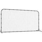 Vidaxl Football Rebounder Black 366x90x183 cm HDPE – Zboží Dáma
